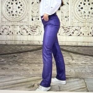 Zara Faux Leather Pants